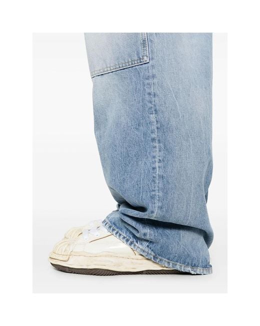DSquared² Blue Light Diagonale Wash London Bro Jeans for men