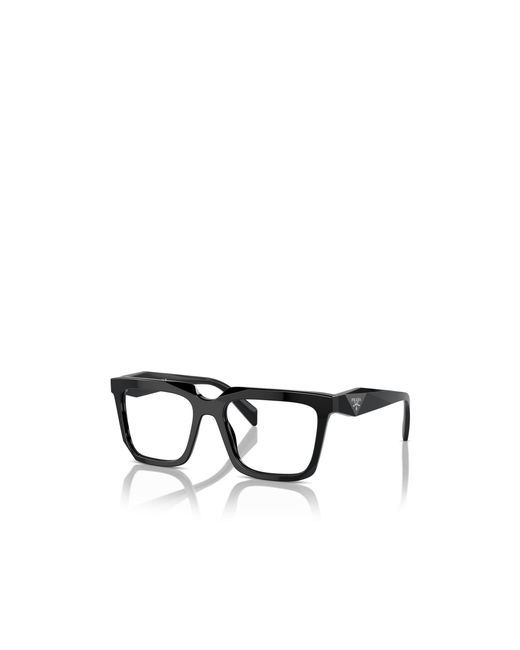 Prada White Eyewear Rectangular Frame Glasses