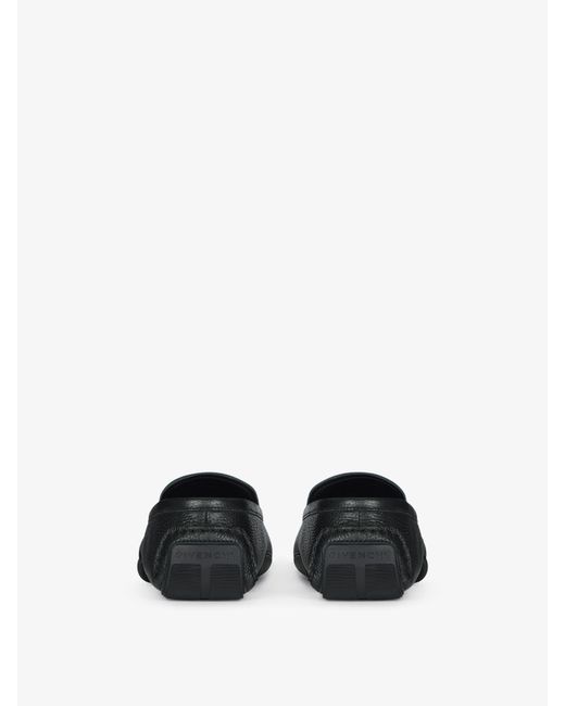 Givenchy Black Mr G Driver Shoes for men