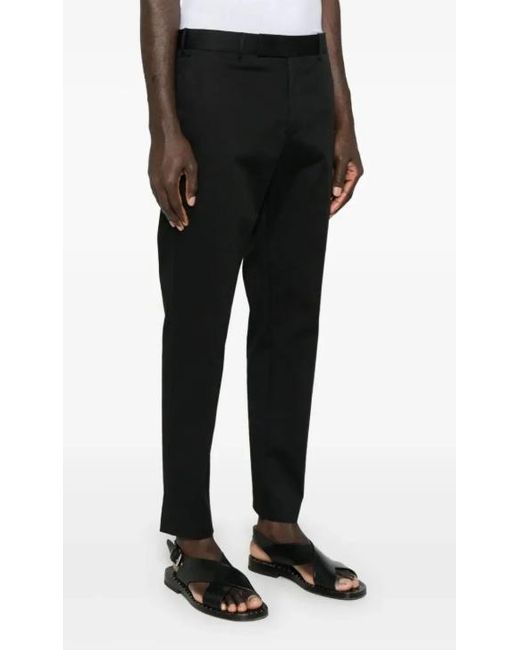 Pt Pantaloni Black Pt Torino Rebel Tapered Pants for men
