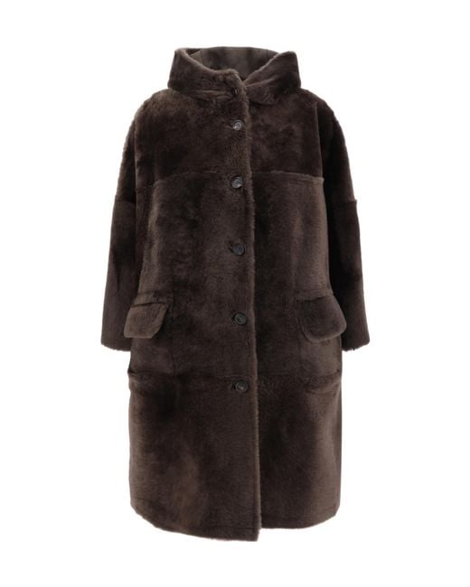 Brunello Cucinelli Black Reversible Fur