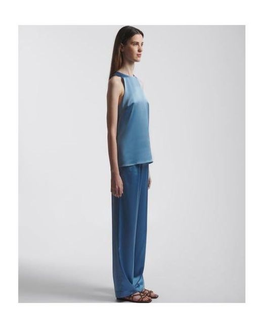Loulou de Saison Blue Estor Sleeveless Top