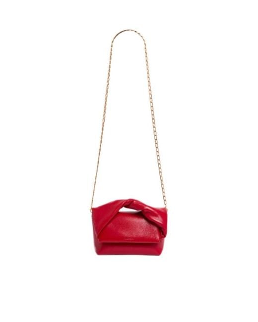 J.W. Anderson Red Jw Anderson Small Twister Bag