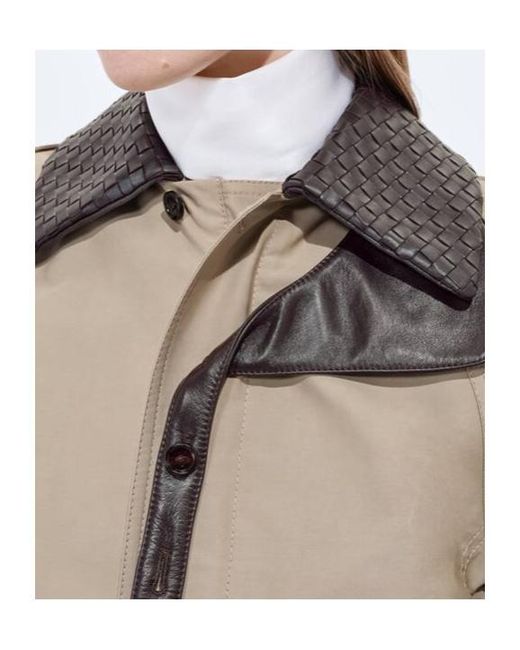 Bottega Veneta Natural Relaxed Fit Lightweight Jacket