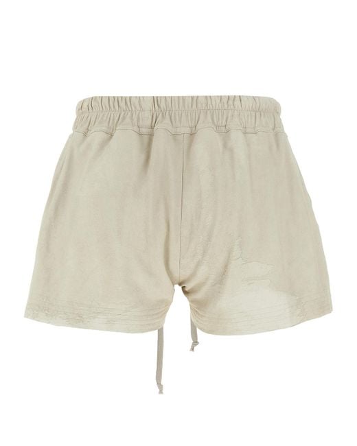 Rick Owens Natural Fog Boxers Shorts