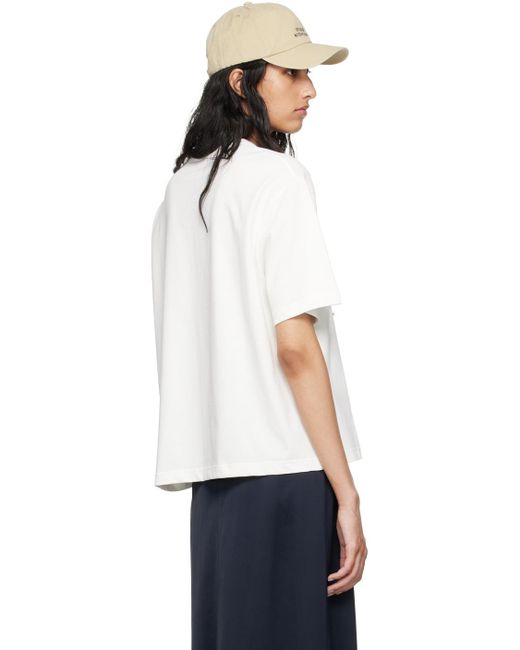 Studio Nicholson Blue Lee Oversized T-Shirt