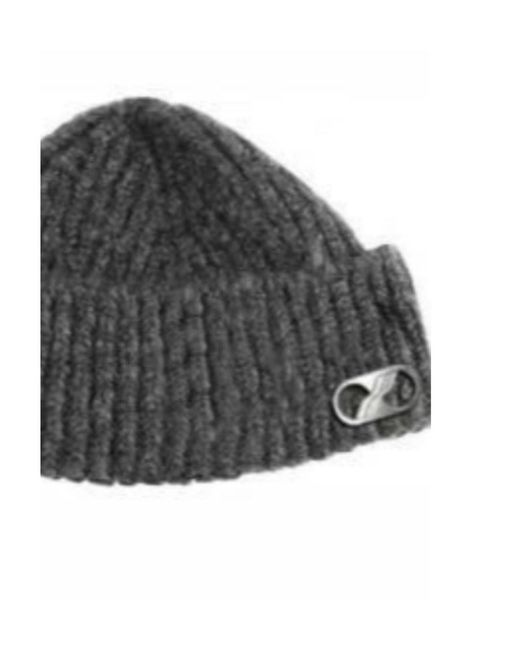 we11done Multicolor Logo Knitted Hat for men