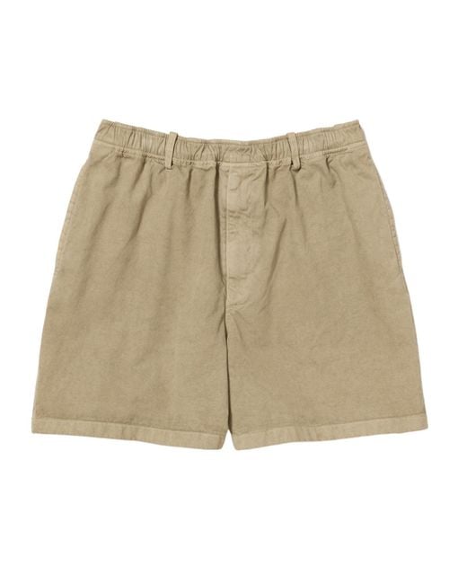 Auralee Natural Finx Chino Shorts for men