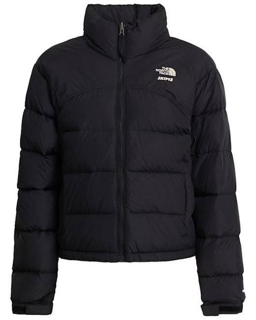 The North Face Black Short Down Jacket With Zip