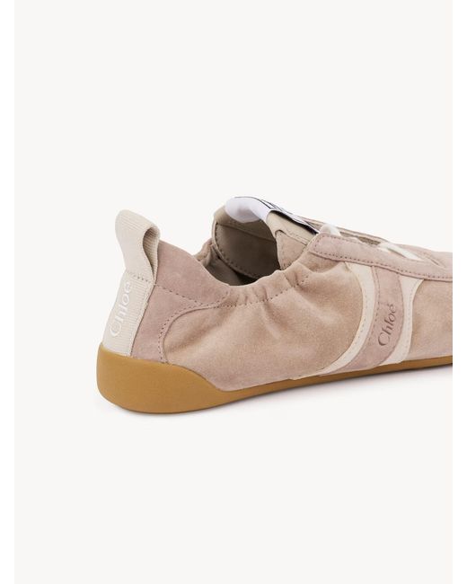 Chloé Pink Chloé Kick Sneakers