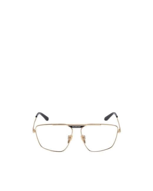 Balenciaga Natural Tag 2.0 Navigator Sunglasses for men