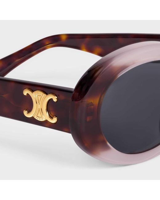Céline White Triomphe 01 Sunglasses