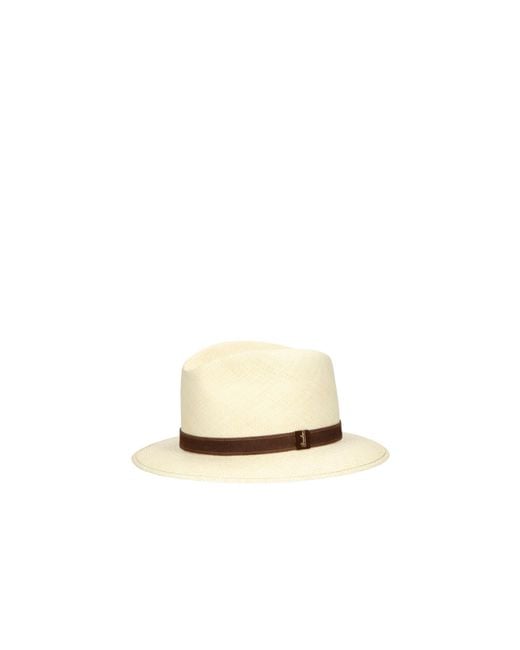 Borsalino White Country Panama Quito Hat for men