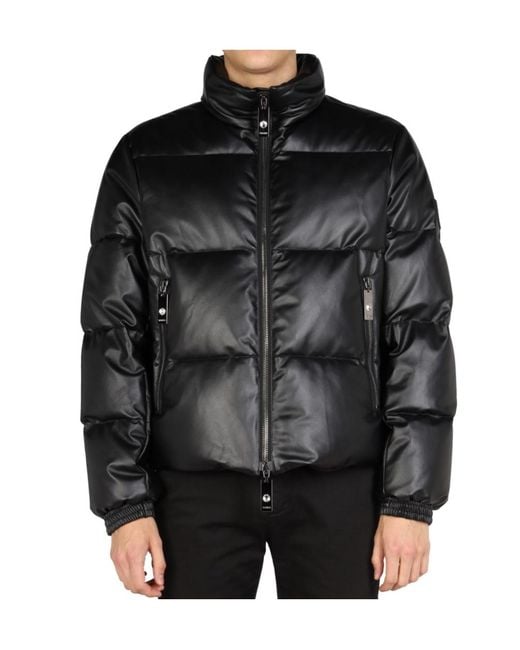Tatras Black X Sfera Ebbasta Logo Embroidery Puffer Jacket for men