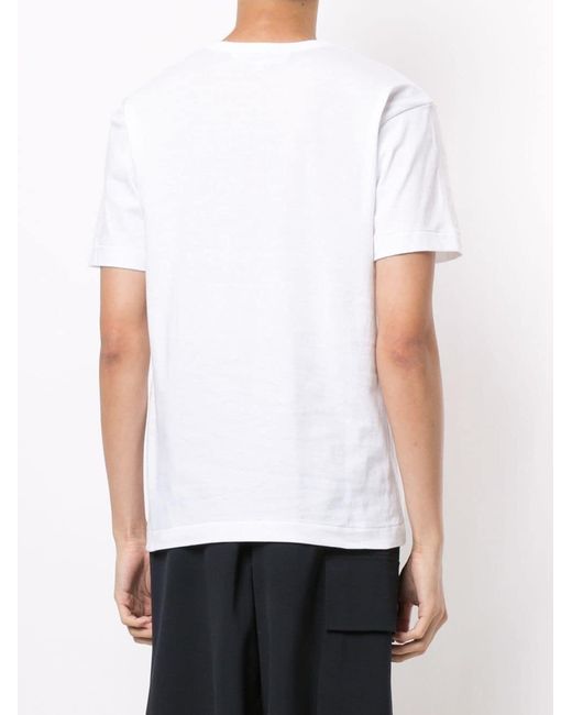 Comme des Garçons Red Heart-Patch T-Shirt for men