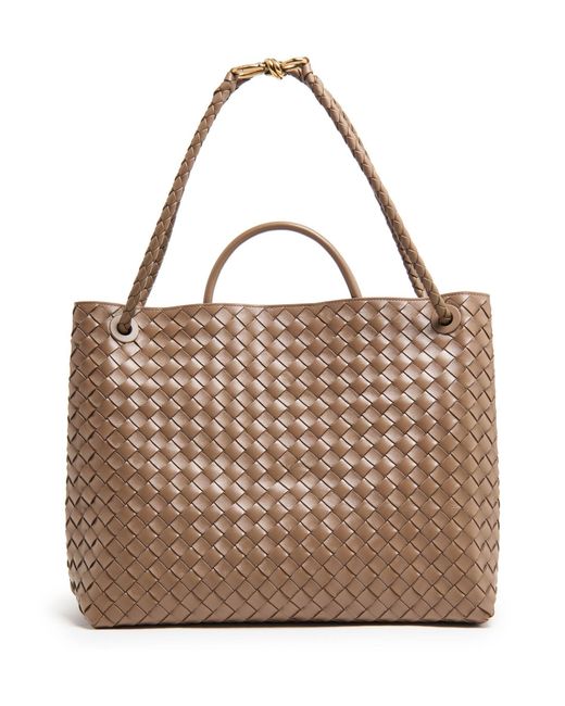 Bottega Veneta Brown Andiamo Large Bag