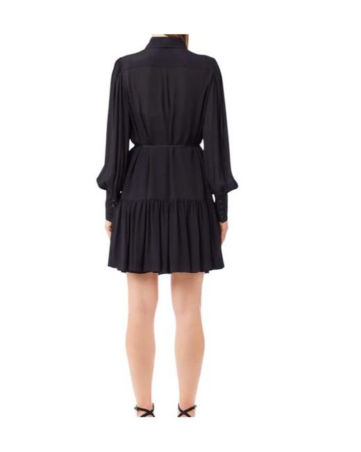 Liu Jo Black Button Dress