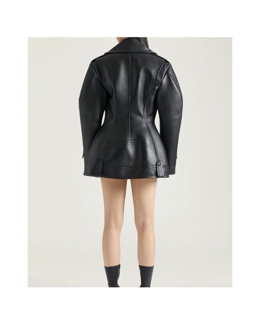 Givenchy Black Cinched Biker Jacket