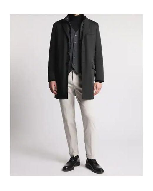 Fay Black Buttoned Blazer Jacket for men