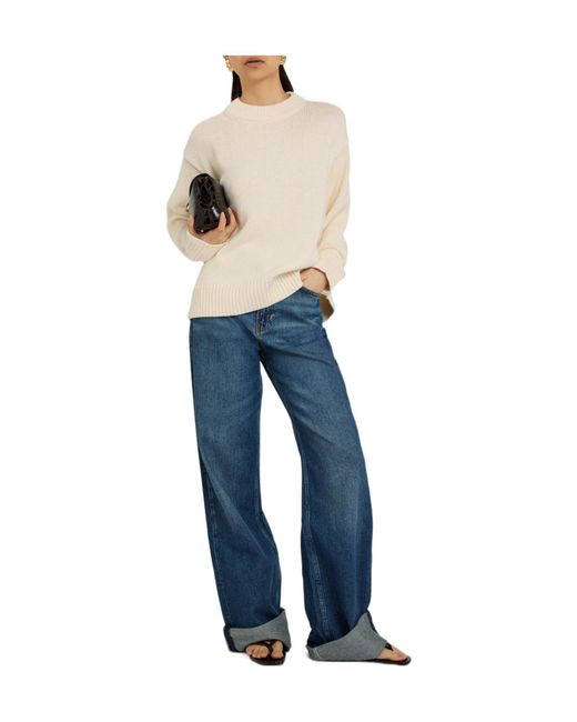 Reformation Natural Cotton Knit Pullover