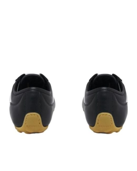 McQueen Black Boxe Low-Top Sneakers for men