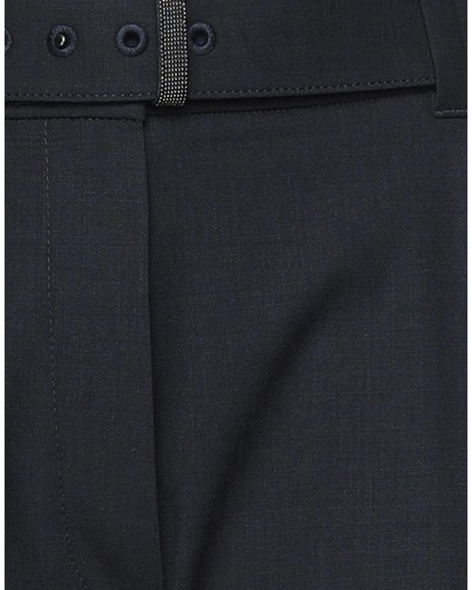 Brunello Cucinelli Blue Formal Trousers
