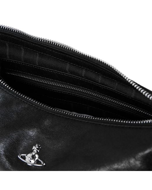 Vivienne Westwood Black Simple Clutch Bag
