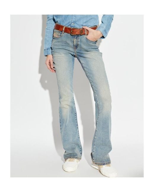 DIESEL Blue 1969-D-Ebbey Flared Jeans