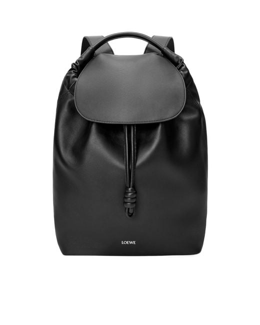 Loewe Black Flamenco Backpack for men