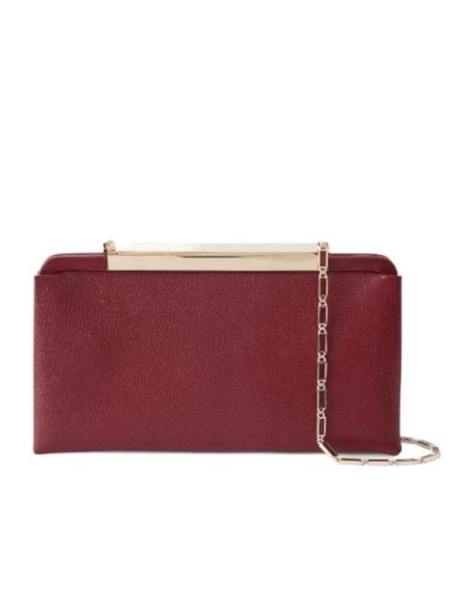 Tom Ford Red Leather Clutch