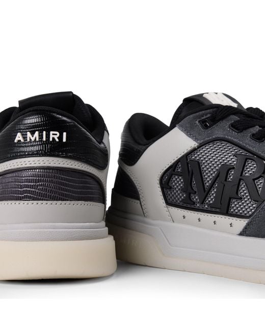 Amiri Blue Mesh Panel Sneakers for men