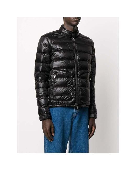 Moncler Black Acorus Short Down Jacket for men