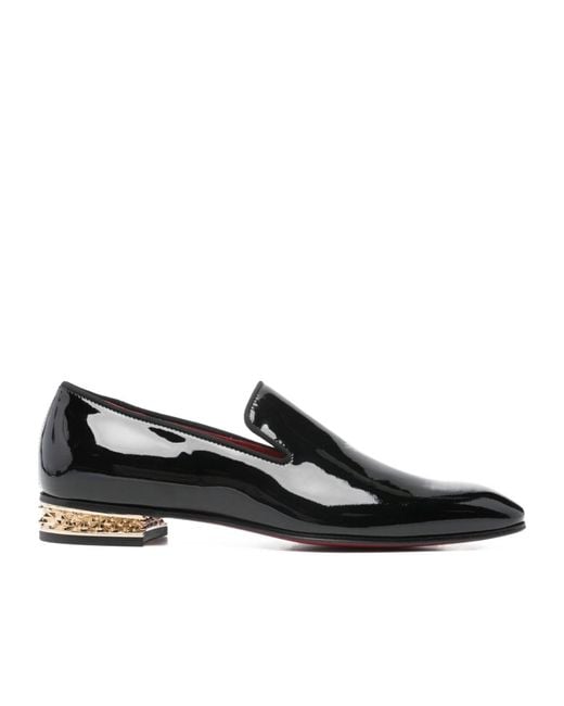 Christian Louboutin Black Sole Loafers for men
