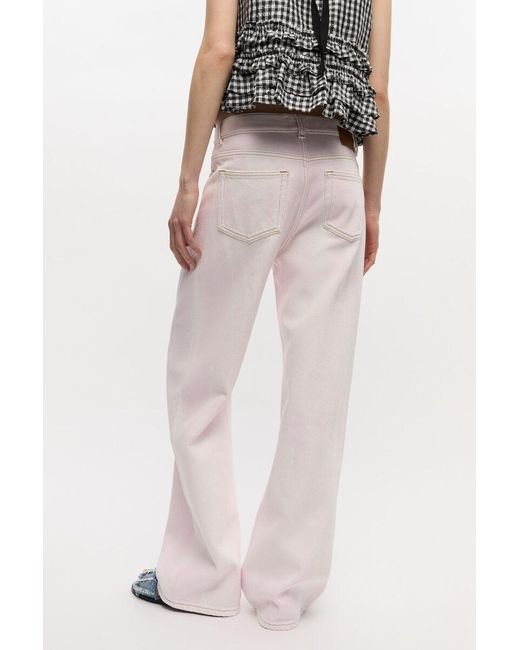 Ganni Multicolor Washed Izey Jeans