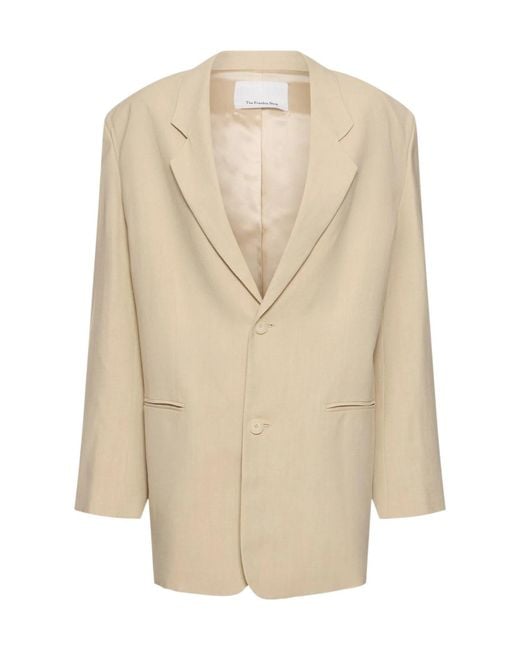 Frankie Shop Natural Aiden Blazer