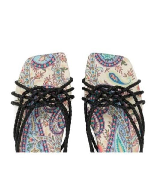 Etro Multicolor Low Sandals