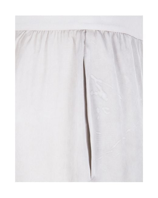 Uma Wang White 'Pansy' Pants