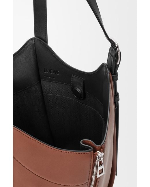Loewe Brown Hammock Flip Shoulder Bag