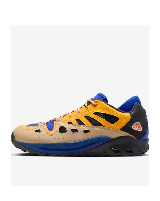 Nike Blue Acg Air Exploraid Panelled Sneakers for men