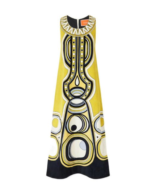LaDoubleJ Multicolor Totem Placée Dress