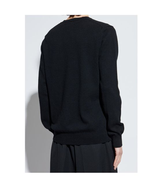 COMME DES GARÇONS PLAY Blue Long-Sleeved Sweater for men