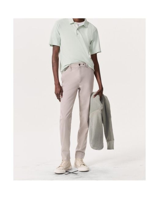 Rag & Bone White Short-Sleeved Polo Shirt for men