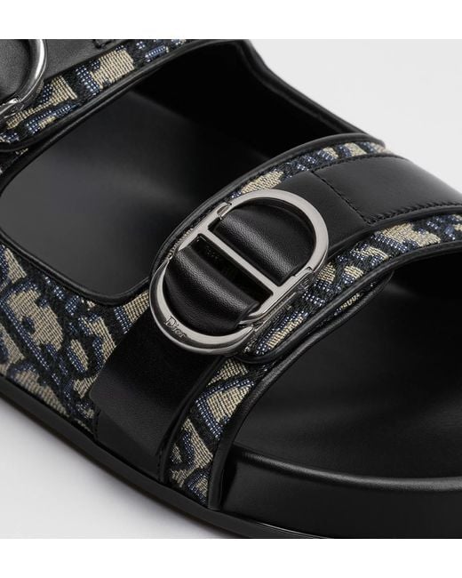 Dior Black Aqua Sandal for men