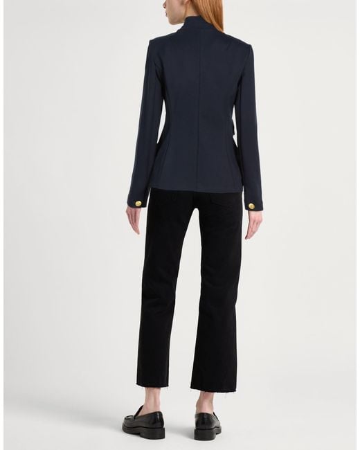 Rag & Bone Blue Slim-Fit Minimalist Blazer
