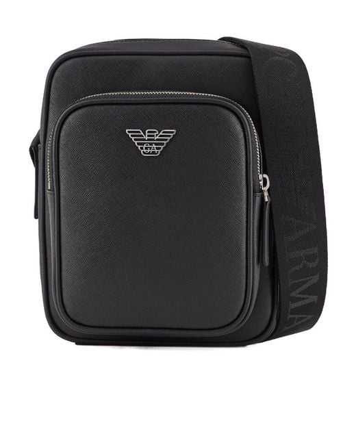 Emporio Armani Black Sustainability Collection Bag for men