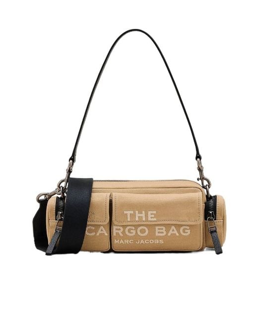 Marc Jacobs Metallic The Cargo Canvas Shoulder Bag
