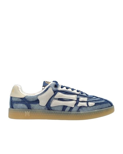 Amiri Blue Pacific Football Sneakers