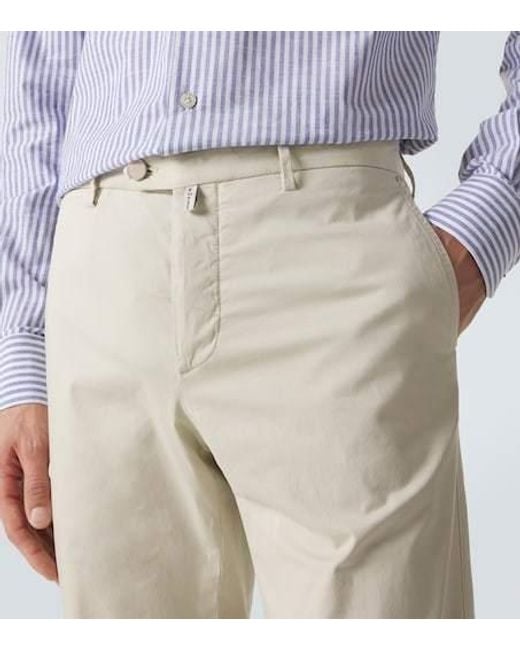 Kiton Natural Cotton-Blend Chinos for men