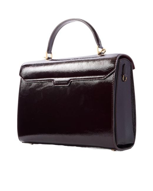 Anya Hindmarch Purple Separated Multi-Pocket Handbag