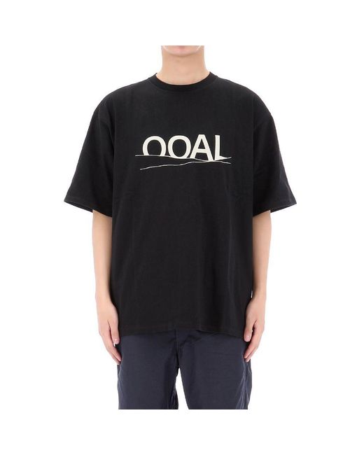 Nanamica Black Short-Sleeved T-Shirt for men